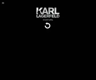 Karlparfums.com(Karl Lagerfeld Parfums) Screenshot