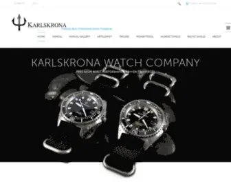 Karlskronawatch.com(Karlskrona Watch Company) Screenshot