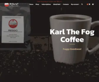 Karlthefog.coffee(Karl The Fog Coffee) Screenshot