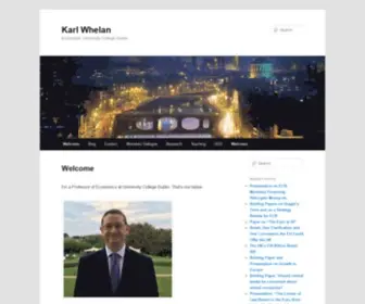 Karlwhelan.com(Karl Whelan) Screenshot