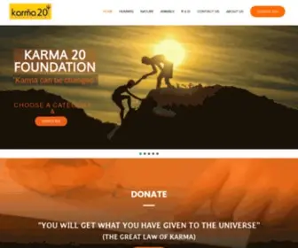 Karma20.in(WordPress) Screenshot