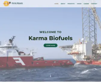 Karmabiofuels.com(Karma biofuels) Screenshot