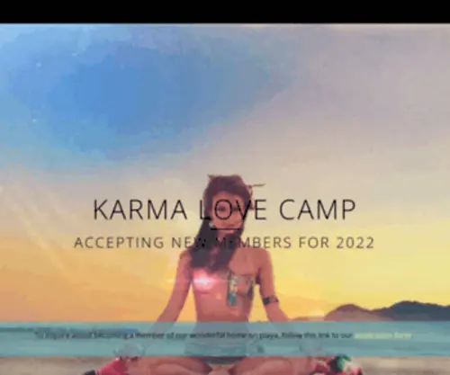 Karmacamp.net(Karma Love) Screenshot