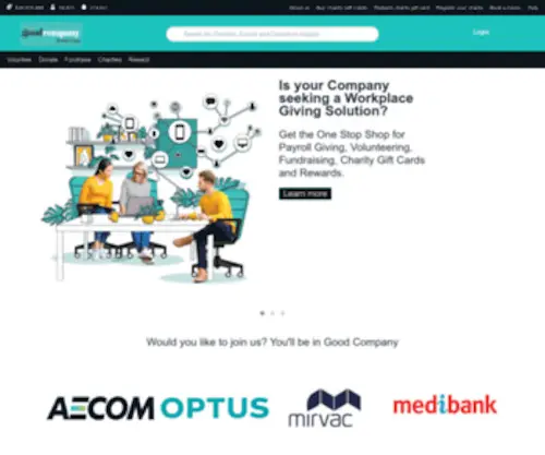 Karmacurrency.com.au(Good Company) Screenshot