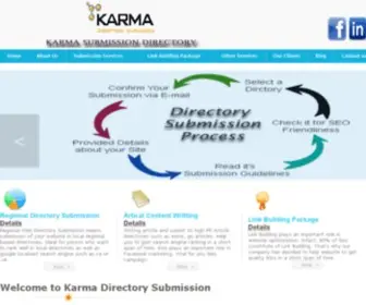 Karmadirectorysubmission.com(Cheap and Reliable Web Hosting) Screenshot