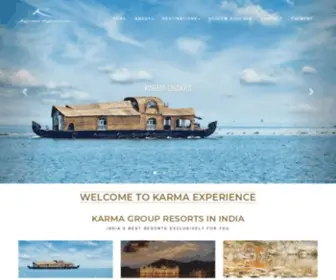 Karmaexperience.in(Karma Experience) Screenshot