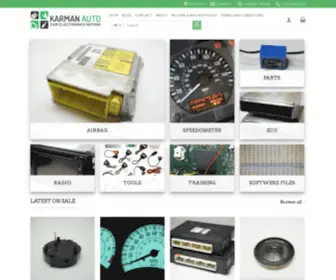 Karmanauto.com(Car electronics repair) Screenshot