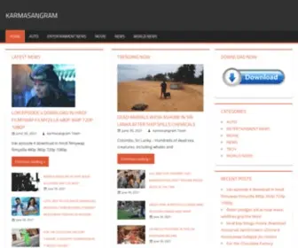 Karmasangram.com(Karmasangram) Screenshot