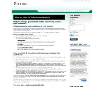 Karmatechnologies.co.uk(Website) Screenshot