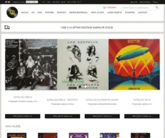 Karmavinil.com(Karma Second Hand Music Shop) Screenshot