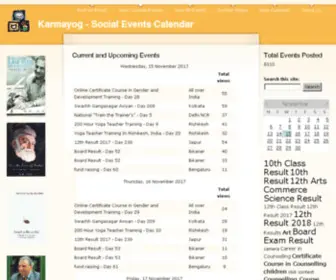 Karmayog.in(Calendar of Social and Cultural Events) Screenshot