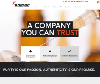 Karmed.com(Advanced Anabolics) Screenshot