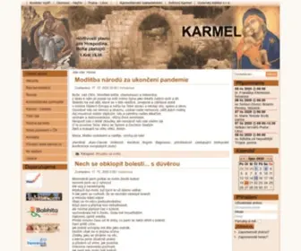 Karmel.cz(Řád karmelitánů) Screenshot