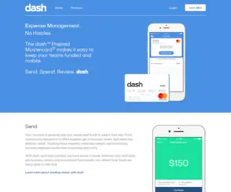 Karmic.com(Dash™ Prepaid Mastercard®) Screenshot