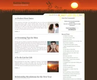 Karmicmantra.com(Karmic Mantra) Screenshot