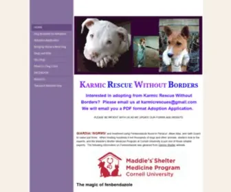 Karmicrescue.org(KARMIC RESCUE) Screenshot