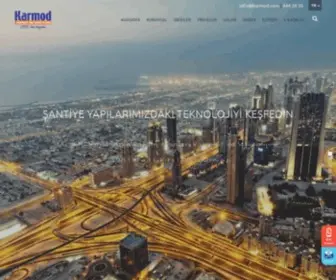 Karmod.com(Karmod Prefabrik) Screenshot