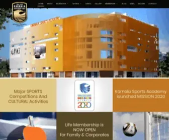 Karnalasports.com(KARNALA SPORTS ACADEMY) Screenshot