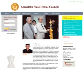 Karnatakastatedentalcouncil.com(Karnatakastatedentalcouncil) Screenshot