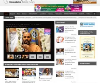 Karnatakatimesnews.com(ENGLISH KANNADA PHOTO VIDEO NEWS EVENT WEBPORTAL) Screenshot