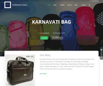 Karnavatibaghouse.com(KARNAVATI BAG in Ahmedabad) Screenshot