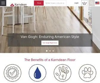 Karndean.com(Karndean LVT Floors) Screenshot