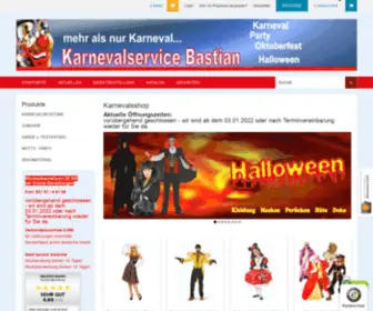 Karnevalservice.de(Günstig kaufen) Screenshot