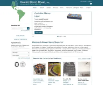 Karnobooks.com(Howard Karno Books) Screenshot