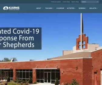Karnscoc.org(KARNS CHURCH OF CHRIST) Screenshot