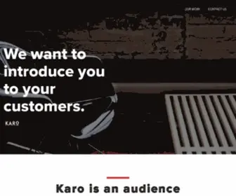 Karo.com(Karo Healthcare) Screenshot