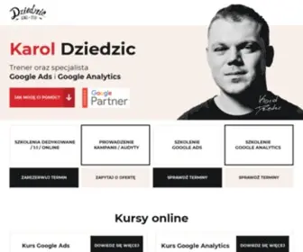 Karoldziedzic.pl(Karol Dziedzic) Screenshot