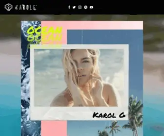 Karolgmusic.com(Karol G) Screenshot