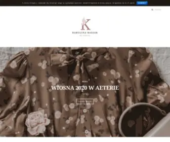 Karolinabaszak.com(Karolina Baszak) Screenshot