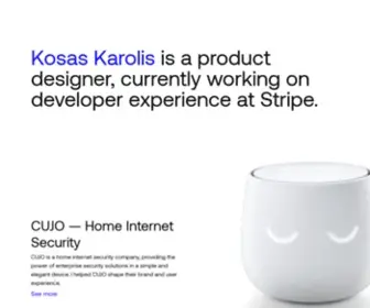 Karoliskosas.com(Karolis Kosas) Screenshot