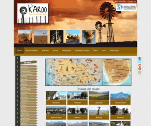 Karoo-Info.com(The Karoo) Screenshot