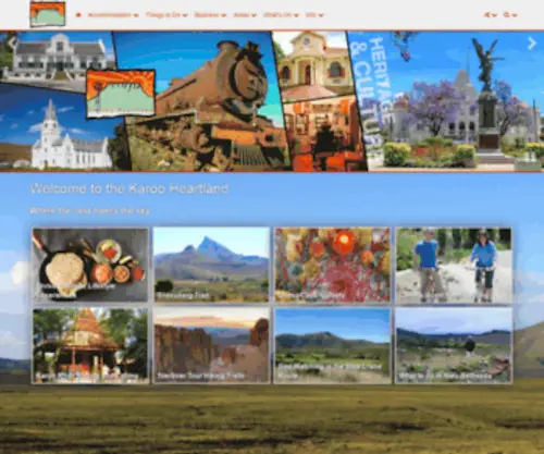 Karooheartland.co.za(Karoo Accommodation Karoo Activities Karoo Information) Screenshot