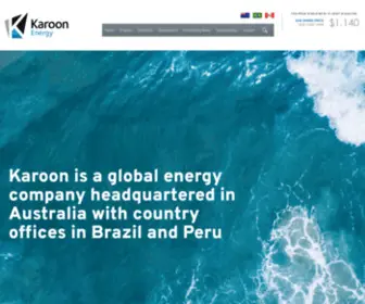 Karoonenergy.com.au(Karoon) Screenshot