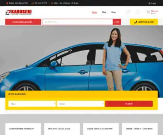 Karoseri-Store.com(Melayani Pemesanan & Pembuatan Karoseri Mobil & Truk di Wilayah Indonesia) Screenshot