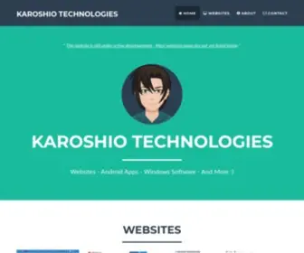 Karoshiotechnologies.com(Karoshio Technologies) Screenshot