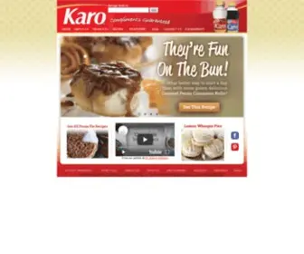 Karosyrup.com(Karo®) Screenshot