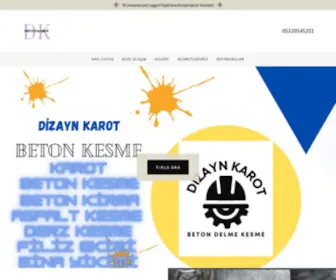 Karotbetonkesimi.com(Konya) Screenshot