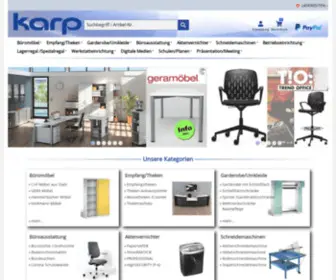 Karp-Shop.de(Hinrich Karp GmbH) Screenshot