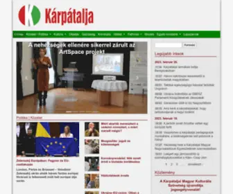 Karpataljalap.net(Kárpátalja) Screenshot