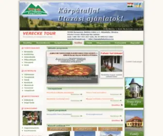 Karpataljaturizmus.hu(Kárpátaljai) Screenshot