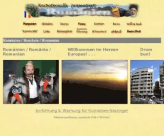 Karpatenwilli.com(Rumänien) Screenshot