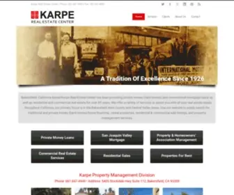 Karpe.com(Bakersfield Private Money (hard money)) Screenshot