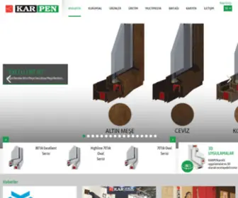 Karpen.com.tr(Plastik PVC profil üretimi) Screenshot