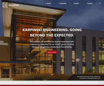 Karpinskieng.com(Karpinski Engineering) Screenshot