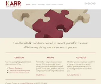 Karr.com(Karr Consulting) Screenshot