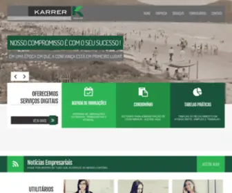 Karrer.com.br(Karrer Contabilidade e Assessoria Empresarial) Screenshot